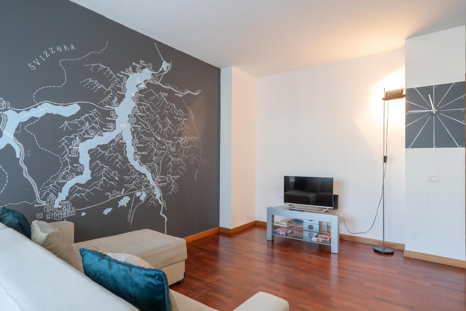 Large Well-Equipped Appartement Near Como Lake Lecco Dış mekan fotoğraf